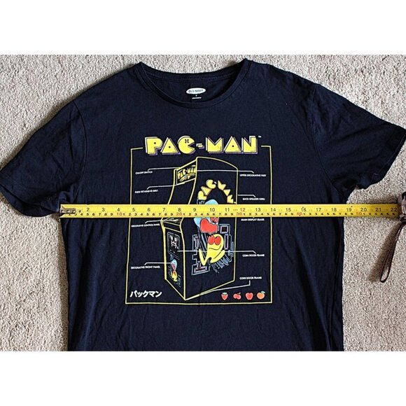 Pac Man Retro Console Tee - Old Navy Brand - sz Small Unisex - Picture 3 of 6